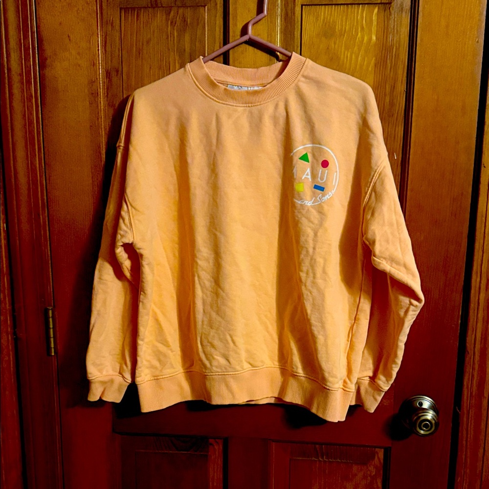 Zara Apricot Sweatshirt
